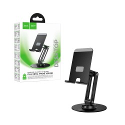 Suporte de Mesa Hoco HD15 Suntuoso para Smartphone Preto